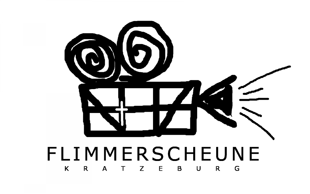flimmerscheune_logo_schwarz_auf_weiss, © Kirche Kratzeburg