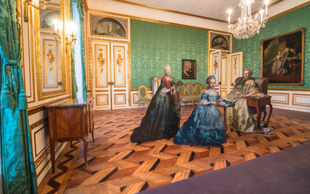 Tentoonstelling in de kamers van paleis Ludwigslust, © SSGK MV / Timm Allrich