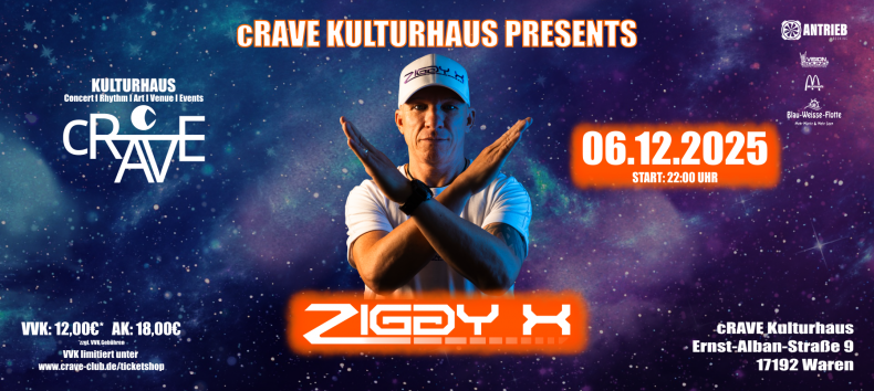🎶 cRAVE Kulturhaus presents: ZIGGY X Live! 🎶, © cRAVE Kulturhaus