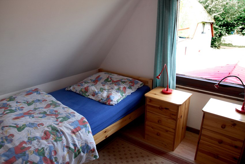 Sleeping area, single bed, © Christian Rehberg