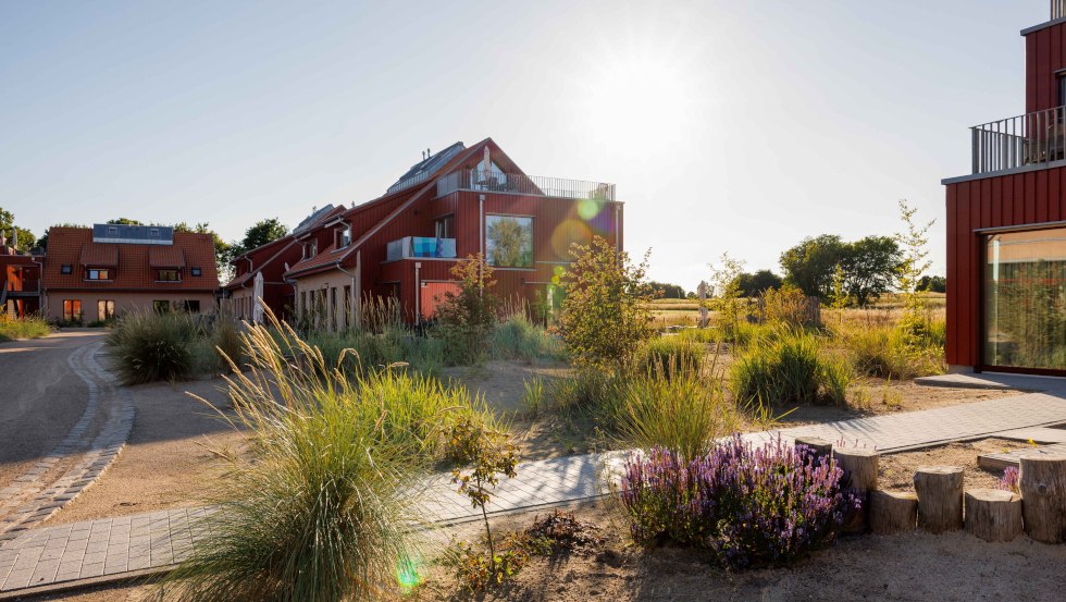 Vacation apartments nestled in a dune landscape, © Bades Huk Ferienresort Vacation apartments nestled in a dune landscape, © Bades Huk Ferienresort