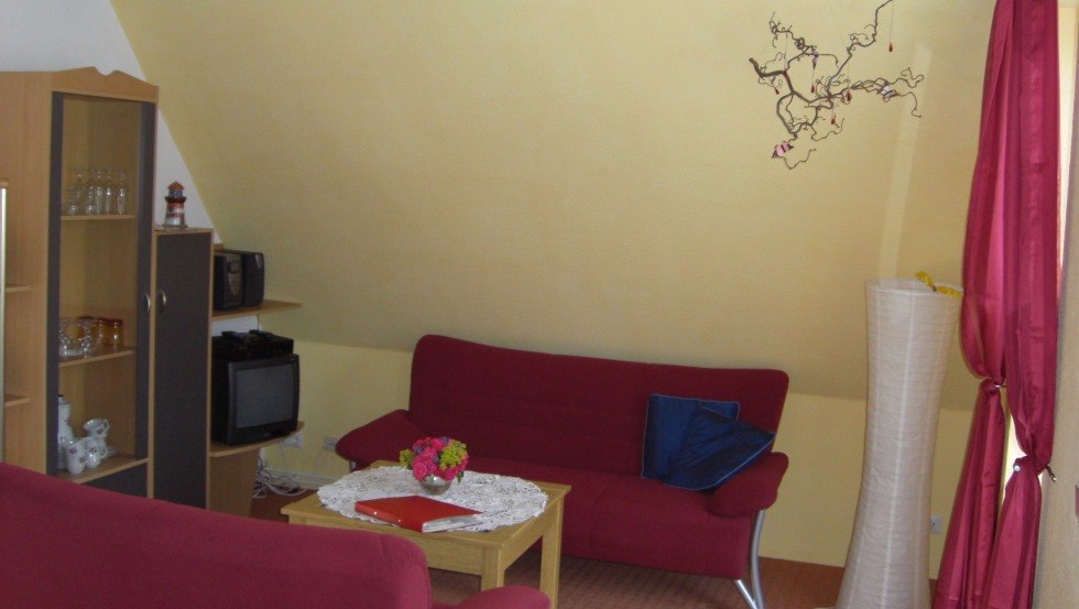 Living area of the apartment // © Richter Living area of the apartment // © Richter