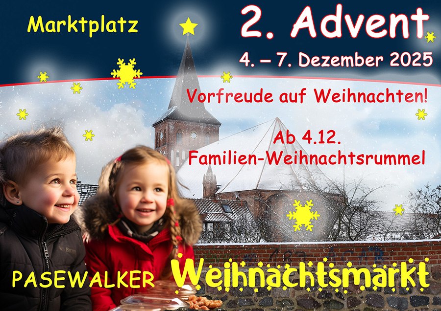 Pasewalk Christmas Market, © Stadt Pasewalk Pasewalk Christmas Market, © Stadt Pasewalk