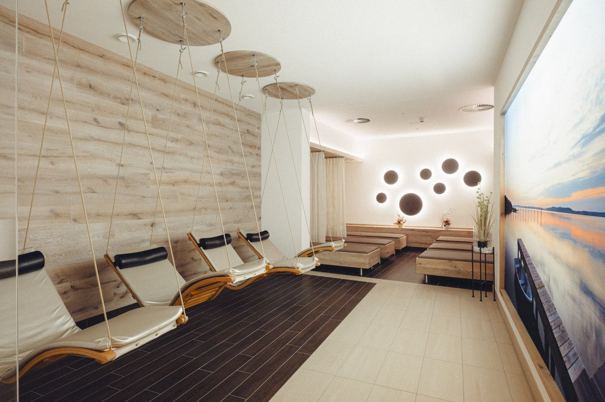 Ontspanningsruimte in de SPA // © Seehotel Fleesensee Ontspanningsruimte in de SPA // © Seehotel Fleesensee