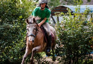 High on horseback and across the terrain - no problem at the Strameu&szlig; Riding and Driving Club, &copy; Reit- und Fahrverein Strameu&szlig;