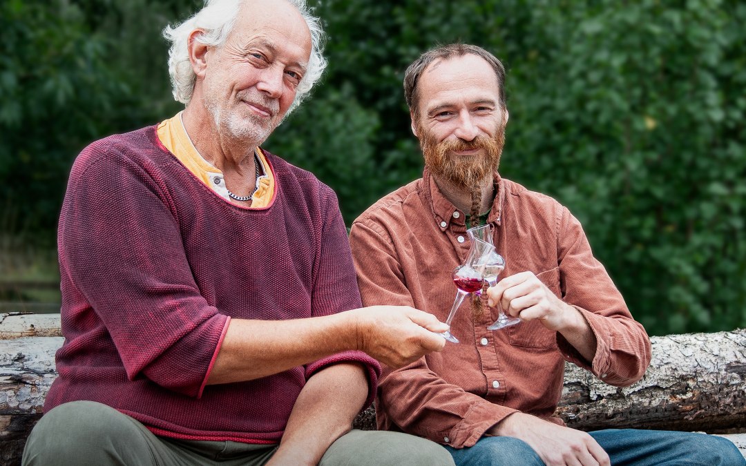 Eric & Johann Twee personages hebben elkaar ontmoet., © FreudenFeuer Destillerie GbR