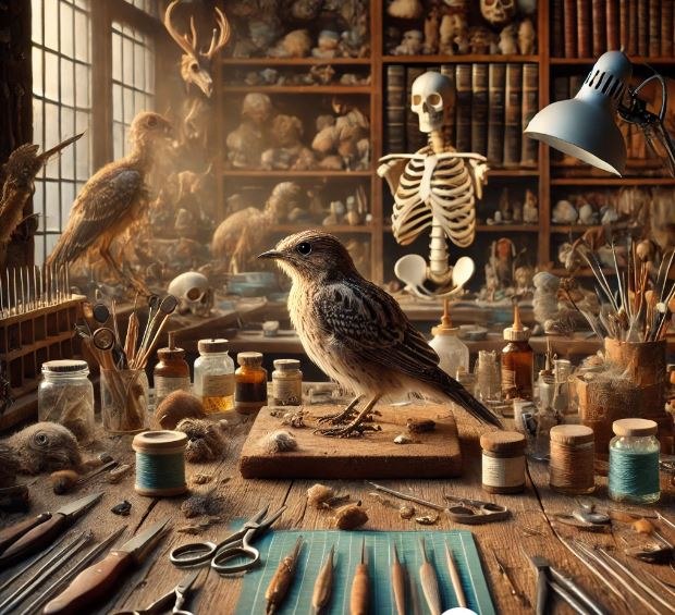 Taxidermie, © Chat GPT