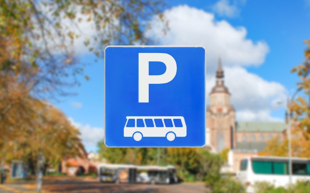 Bus parking lot-Weidendamm, © Tourismuszentrale Stralsund