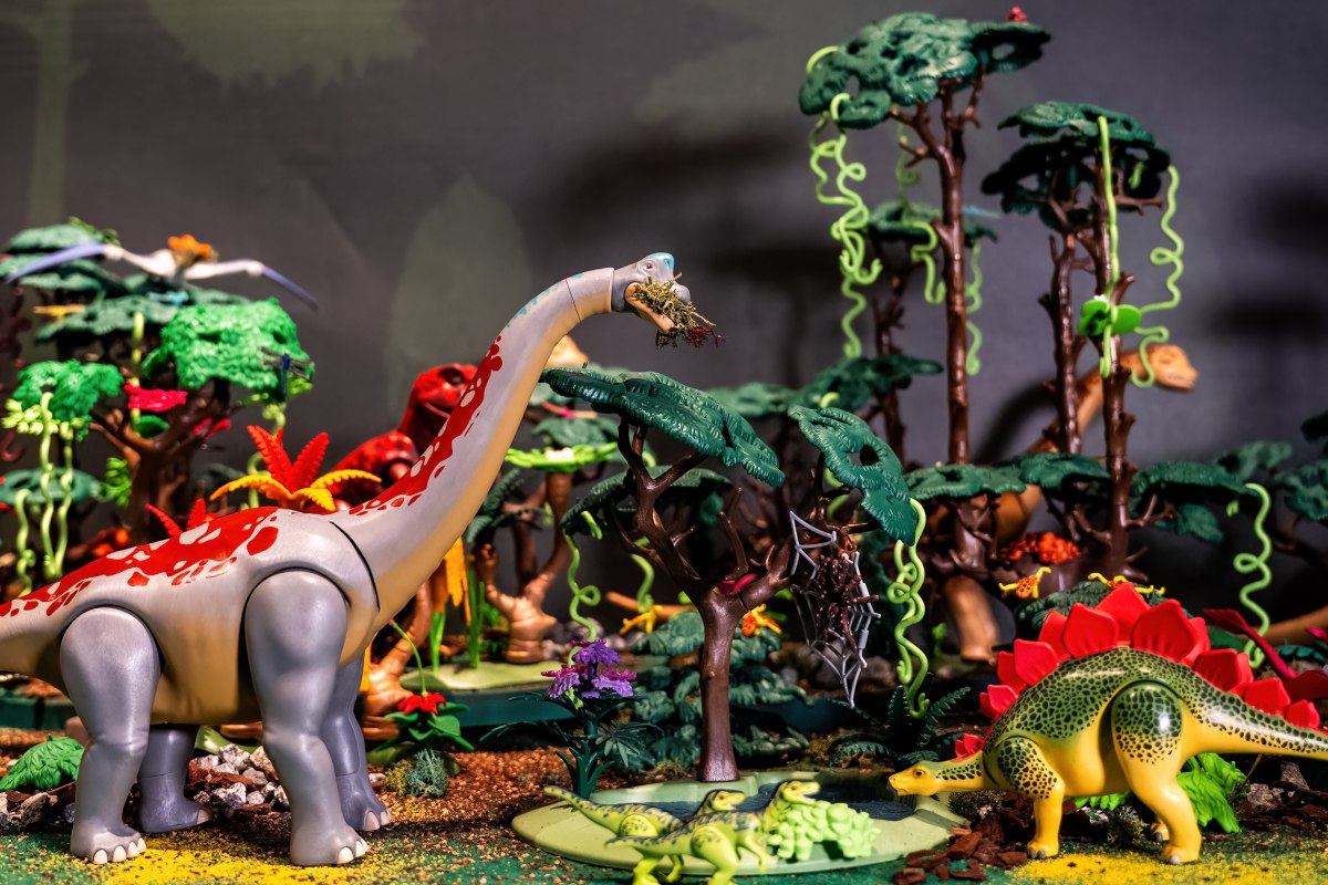 Diorama PLAYMOBIL w zoo w Rostocku. // © Zoo Rostock/ Drübbisch Diorama PLAYMOBIL w zoo w Rostocku. // © Zoo Rostock/ Drübbisch