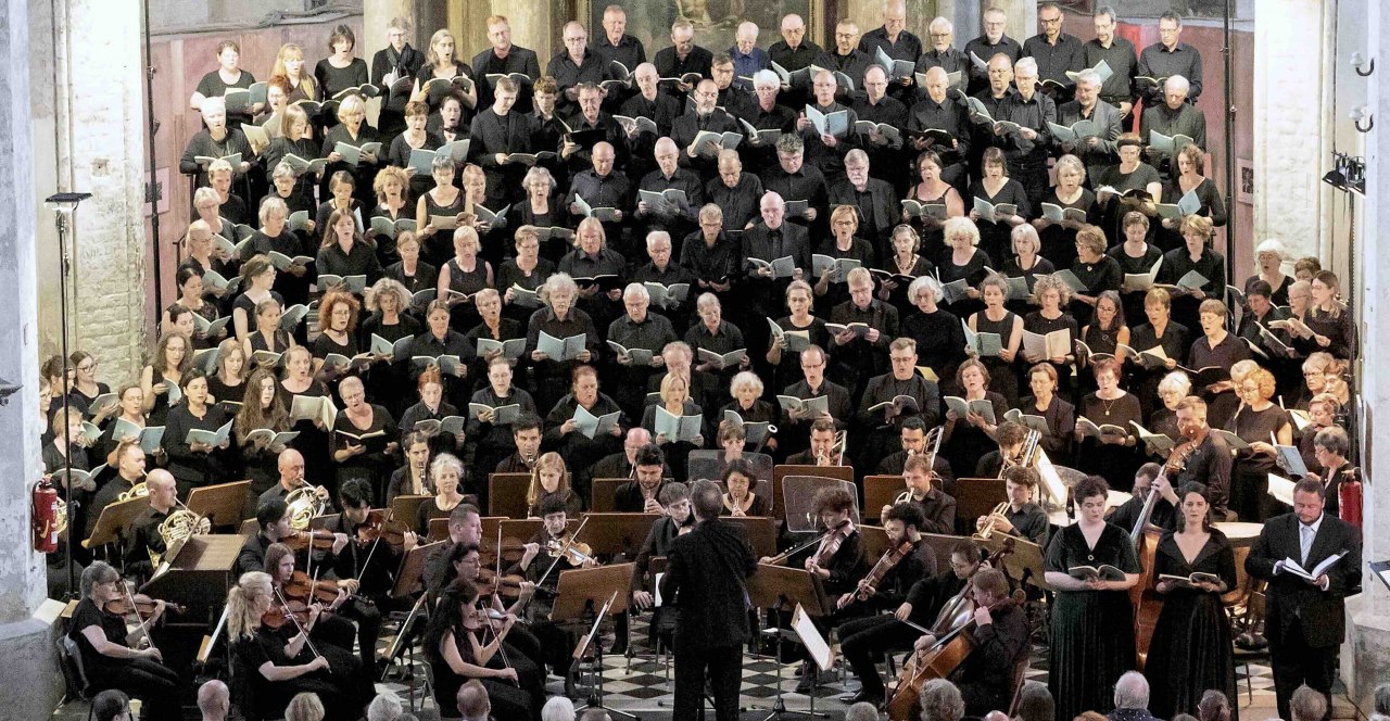 Bach Choir at St. Nikolai Stralsund // &copy; Nils Kinder
