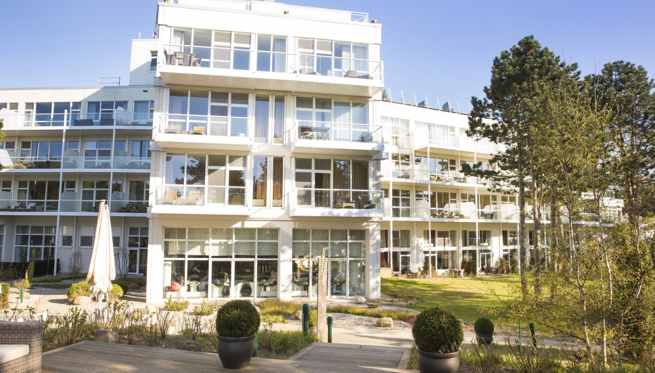 Widok na Strandhotel Fischland, © Strandhotel Fischland Widok na Strandhotel Fischland, © Strandhotel Fischland