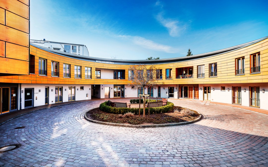 Gevel van het centrum voor kortdurende zorg Gartenhöhe, © Netzwerk für Menschen