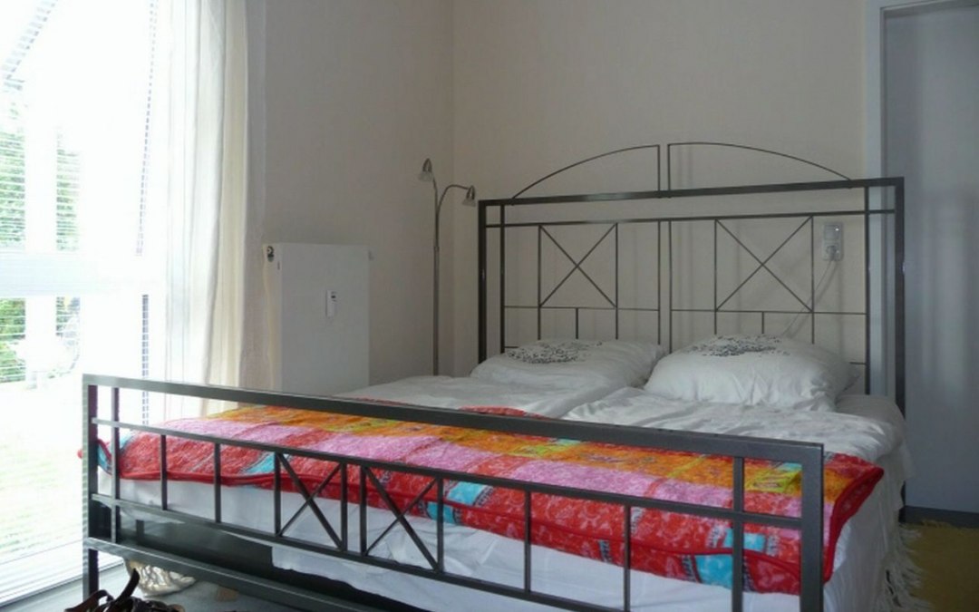 Slaapkamer in de vakantiewoning Schomecker, © Ferienwohnung Schomecker