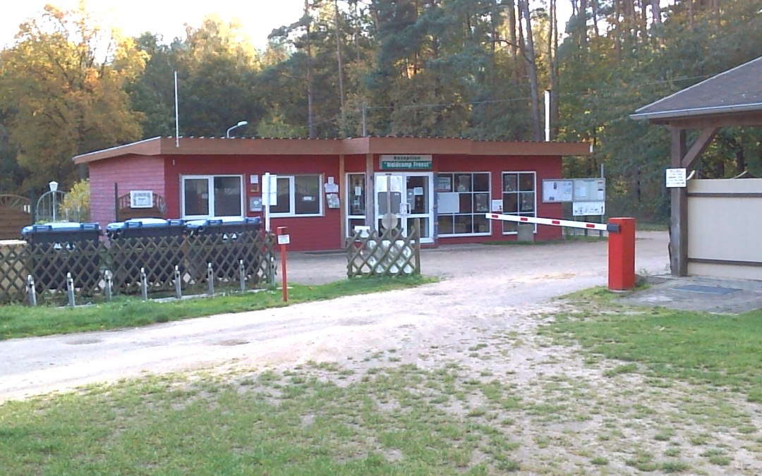 Receptie van de Waldcamp camping, © Campingplatz Waldcamp Freest
