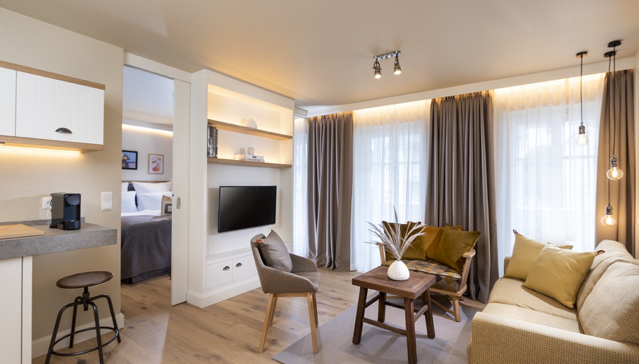 Insight into a suite of the Loev - Vela Hotels, &copy; VELA Hotels AG