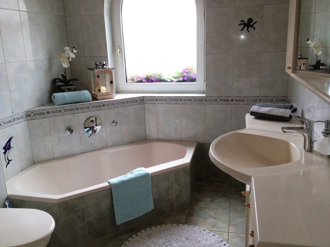 Badkamer // © Ferienhaus Goodknecht Badkamer // © Ferienhaus Goodknecht