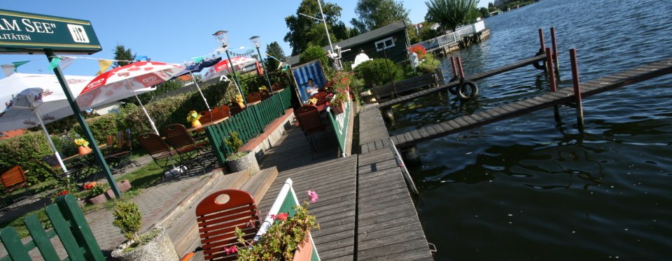 Aanlegsteiger, © Pension am See