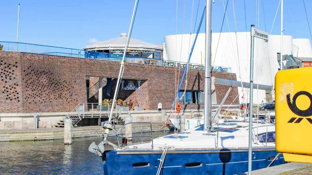 Mailbox swing bridge, © Tourismuszentrale Stralsund