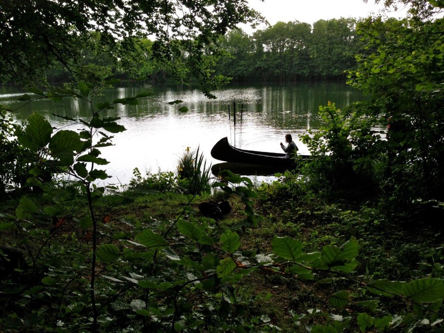 Wakacje nad jeziorem Pulow - spływ kajakowy po jeziorze, © Martina Gläser-Böhme