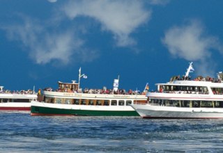 Company fleet // &copy; Fahrgastschifffahrt K&auml;pp'n Brass