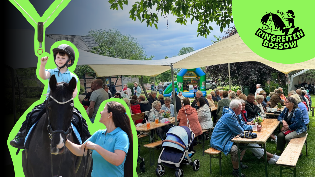 Święto Zielonych Świątek z jazdą na ringu w B&ouml;ssow. // &copy; Franziska J&auml;ger