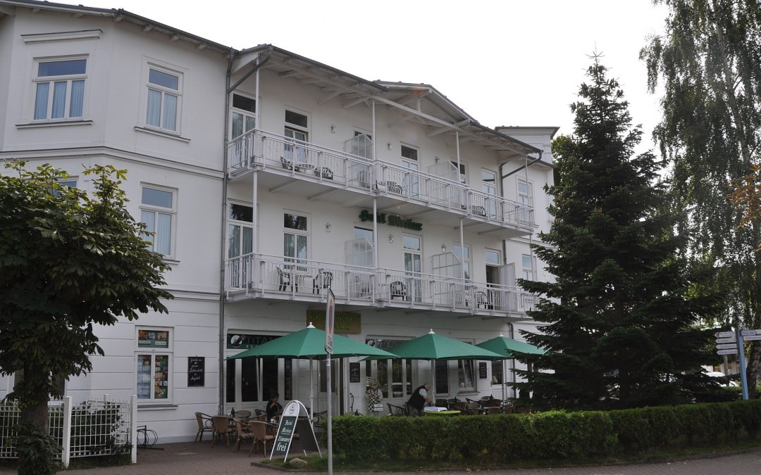 Buitenaanzicht van Hotel Merkur, © TMV
