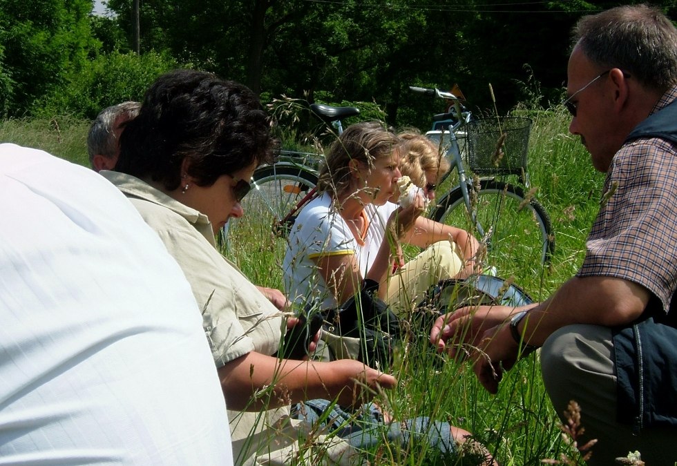 Picknicken tijdens het fietsen, © Kathrin Grumbach