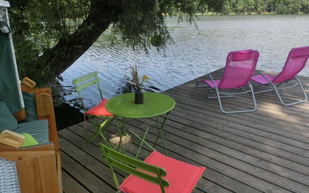 Relaxed rest by the lake, © Ferienhaus am Gadowsee/Antje Grunert