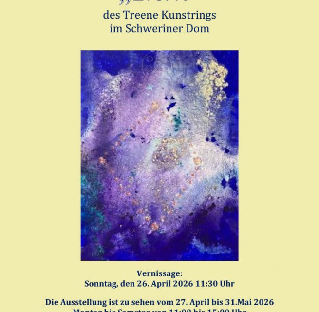 Plakat zur Ausstellung // © Vera Labrenz - Treene Kunstring e.V. Plakat zur Ausstellung // © Vera Labrenz - Treene Kunstring e.V.
