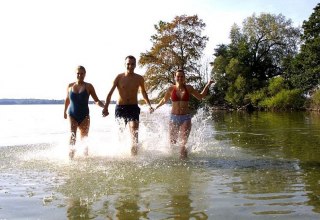 Spa&szlig; im Wasser // &copy; Ferienpark Retgendorf