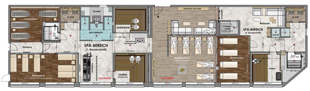 ssk-plan2, © Seehotel Schloss Klink