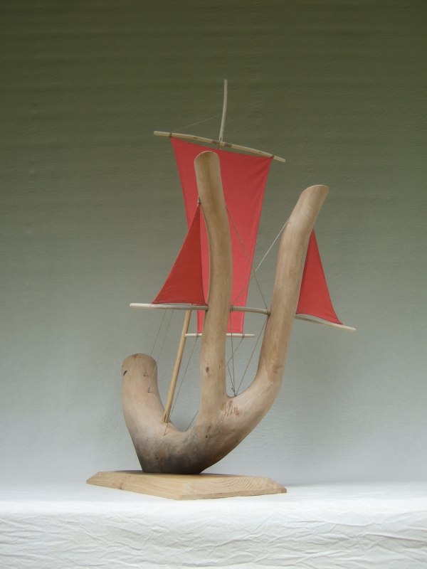 Drewniane modele statk&oacute;w, &copy; S&uuml;dliche Boddenk&uuml;ste