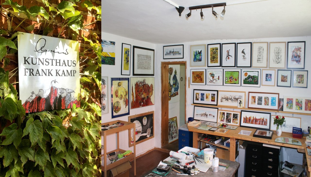 Widok do wnętrza Kunsthaus Frank Kamp, © Rainer Graßmuck