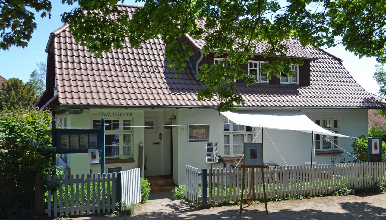 Galeria Dwarsl&ouml;per w Kloster, &copy; Hiddenseer Hafen- und Kurbetrieb