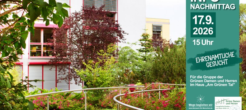 Das Haus "Am Grünen Tal" sucht Ehrenamtler // © Netzwerk für Menschen Das Haus "Am Grünen Tal" sucht Ehrenamtler // © Netzwerk für Menschen
