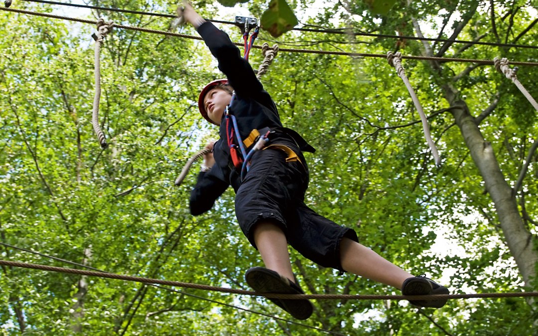 Climbing park in Plau am See, © Kletterpark Plau am See