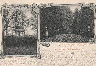 Rose Temple and Imperial Hall Historical picture postcards from the archive of Joachim Kalide, &copy; Joachim Kalide