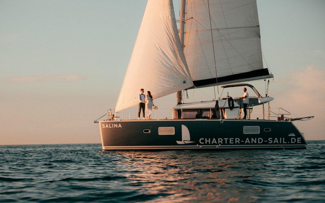 Under sail into the sunset on the Baltic Sea, © Outdoornomaden