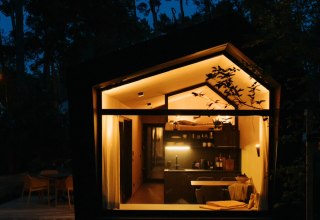 Cabin 28 at night, © Cabin28 Cabin 28 at night, © Cabin28