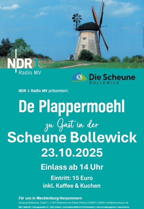© Die Scheune Bollewick, NDR Radio MV