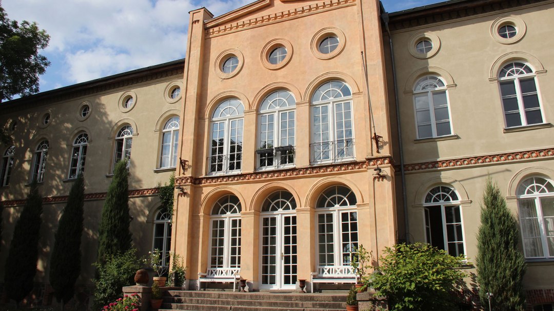 Zamek nad jeziorem Schönhausen, © Silke Voss