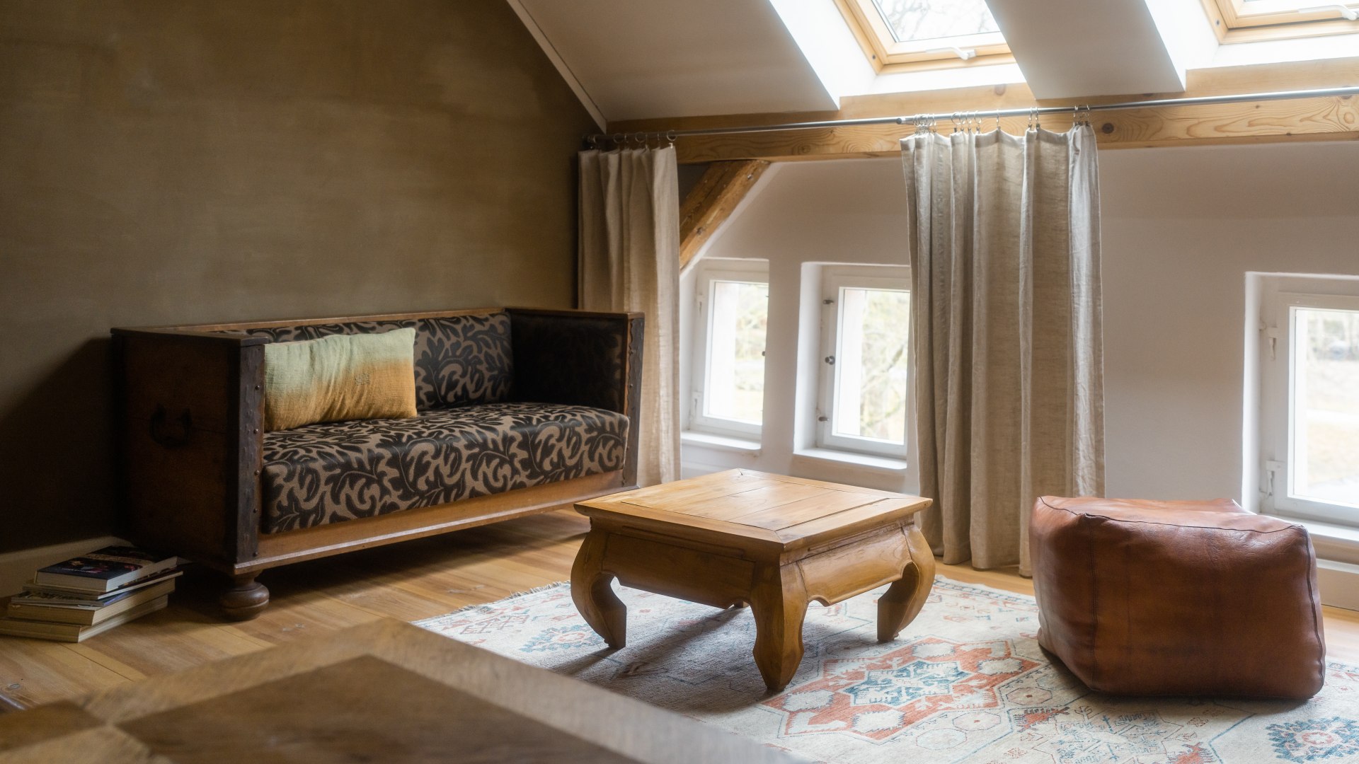 Inrichting voor een creatieve pauze in het landhuis Zarchlin, © TMV/Gross
