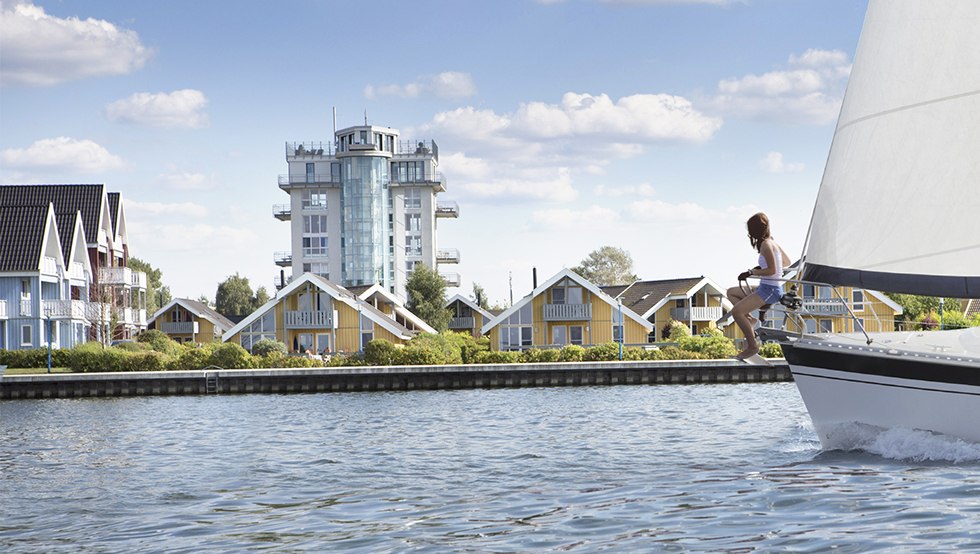 Watersportliefhebbers zijn in goede handen in het vakantiepark Müritz. // © Ferienpark Mirow GmbH Watersportliefhebbers zijn in goede handen in het vakantiepark Müritz. // © Ferienpark Mirow GmbH