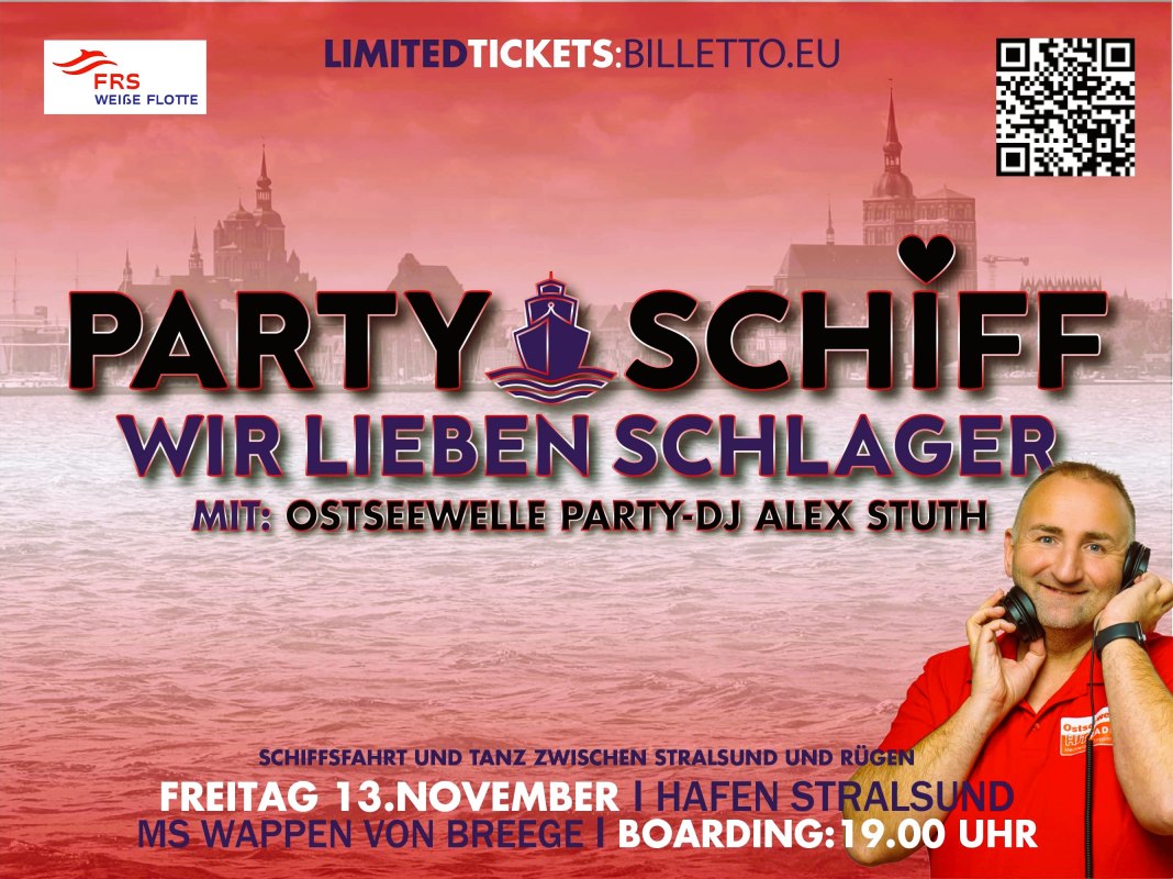 Party ship-we love hits // © Heiko Krüger Party ship-we love hits // © Heiko Krüger