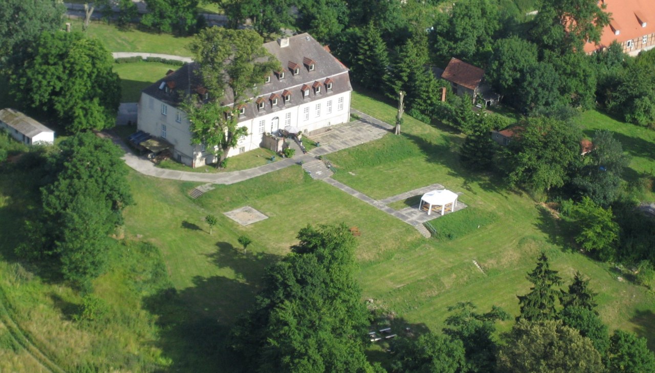 Dwór Ramin z góry, © Jolanta Grenke