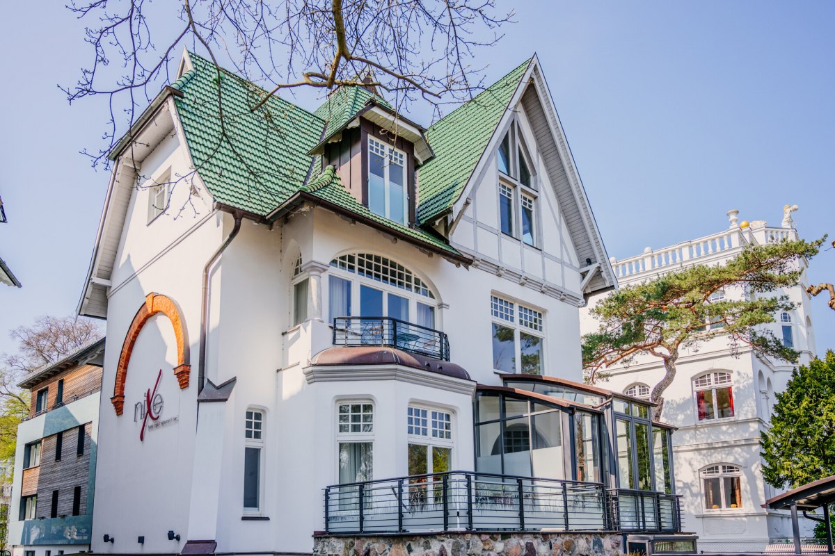 Klejnot z widokiem na morze - butikowy hotel nixe w zabytkowej secesyjnej willi przy nadmorskiej promenadzie w Binz // &copy; Kurverwaltung Binz/ Christian Thiele