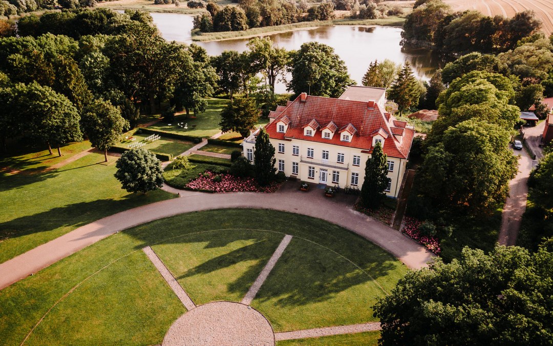 Gremmelin herenhuis van bovenaf, © Gutshaus Gremmelin