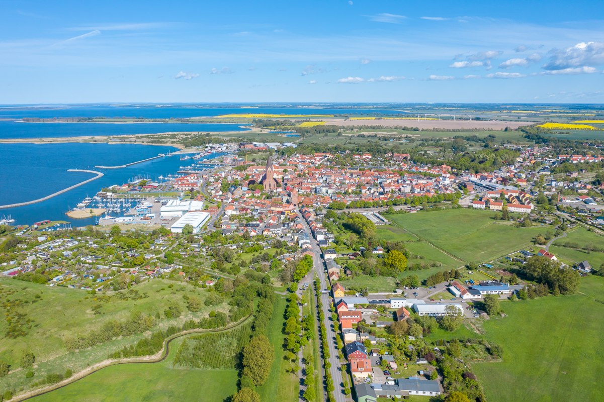 Barth vanuit de lucht, © CMidesign Barth vanuit de lucht, © CMidesign