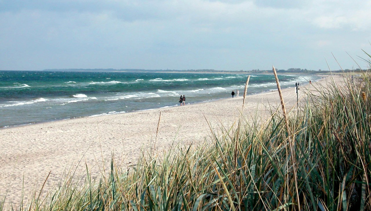 The beach near Neuhaus, © Camping in Neuhaus