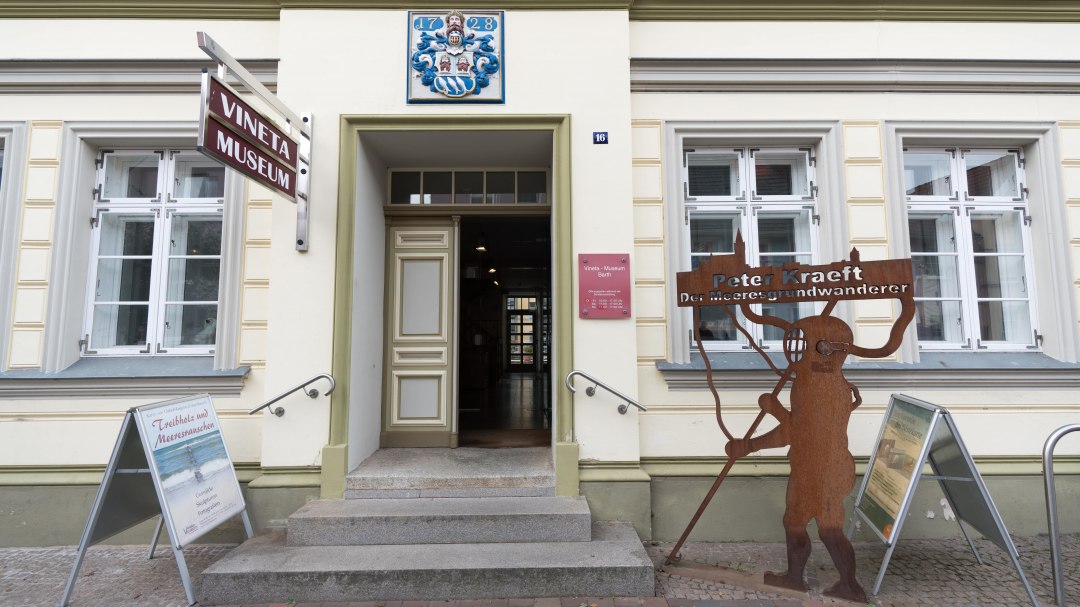Wejście do muzeum Vineta, © Moritz Kertzscher
